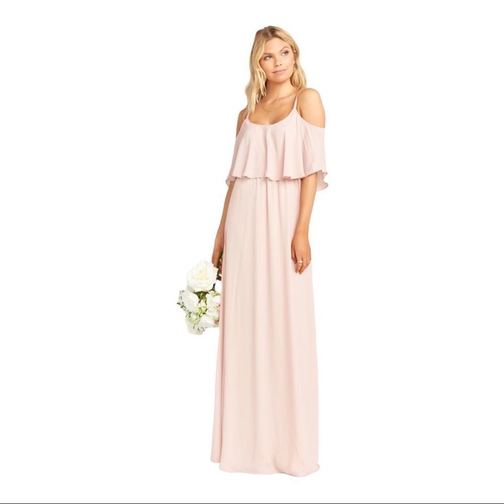 Show Me Your Mumu Caitlin Ruffle Maxi Dress